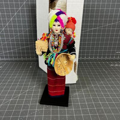 Hill Tribe Doll, NEW 