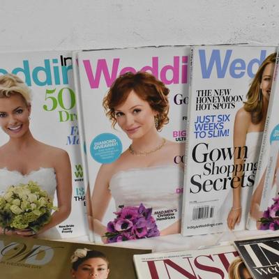 15 Bridal/Wedding Magazines, inside, YWD, Weddings In Style