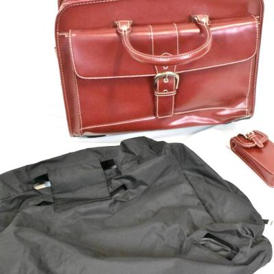 Red Travel Bag, Franklin Covey
