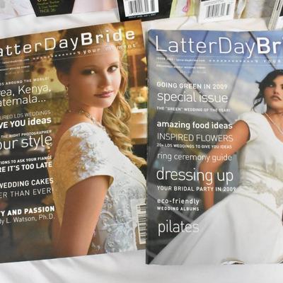9 Bridal Magazines, Utah Bride, Latter Day Bride