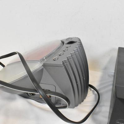 Sharp VHS Player and Sony DVD Player
