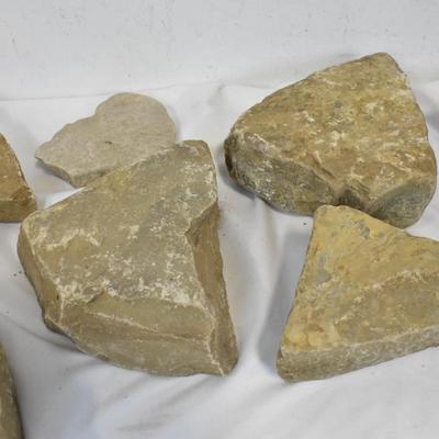 Large Flat Stepping Stone/Garden Rocks