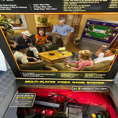 Deluxe TV Poker Game System - Excellent Family fun for the Holidays
