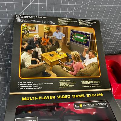 Deluxe TV Poker Game System - Excellent Family fun for the Holidays