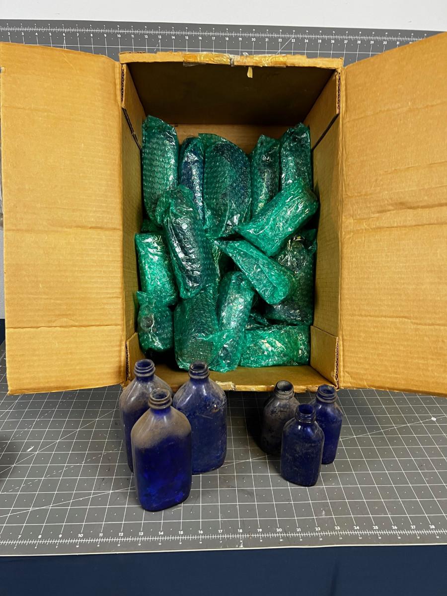 Blue Bottles 20+ bottles