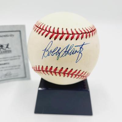 BOBBY SHANTZ AUTHENTICATED SIGNED BASEBALL