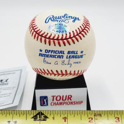 BOBBY SHANTZ AUTHENTICATED SIGNED BASEBALL