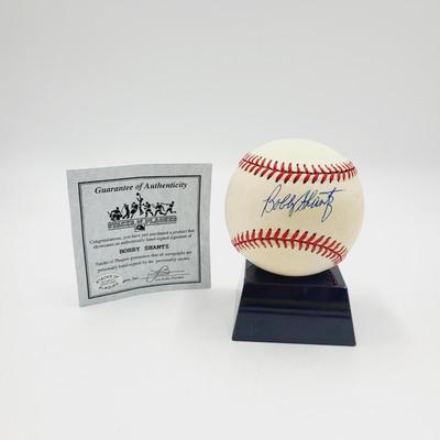 BOBBY SHANTZ AUTHENTICATED SIGNED BASEBALL