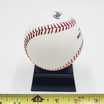 MARTIN PEREZ AUTHENTICATED SIGNED BASEBALL