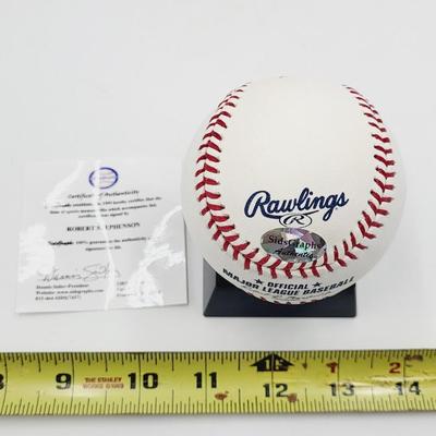 ROBERT STEPHENSON - 2011 1st RD PICK AUTHENTICATED SIGNED BASEBALL