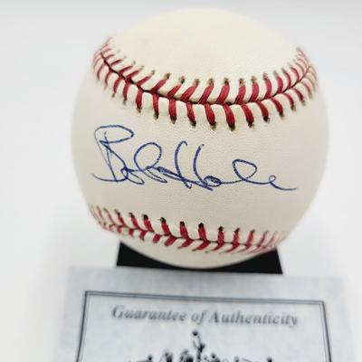 BOB HALE AUTHENTICATED SIGNED BASEBALL