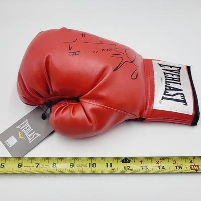 ZAB JUDAH AUTHENTICATED SIGNED EVERLAST BOXING GLOVE