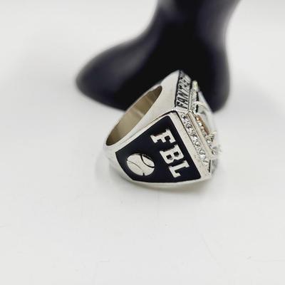 AUTHENTIC PREMIUM FANTASY BASEBALL CHAMPIONSHIP RING FROM FANTASY CHAMPS #1