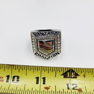 AUTHENTIC PREMIUM FANTASY BASEBALL CHAMPIONSHIP RING FROM FANTASY CHAMPS #2