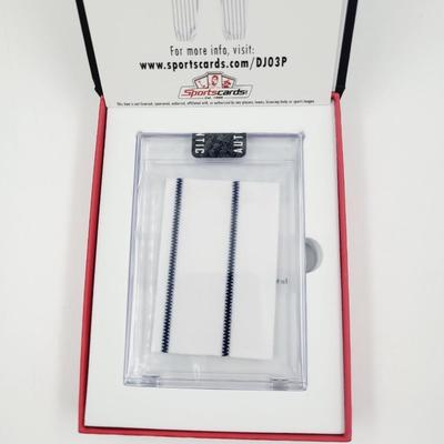 2003 DEREK JETER GAME WORN PANTS PIECE AUTHENTICATED