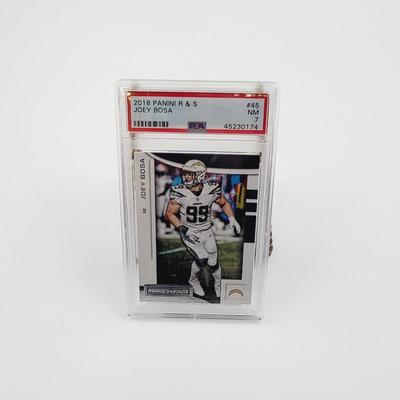 PSA 2018 PANINI R & S JOEY BOSA FOOTBALL CARD PROTECTED