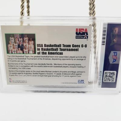 PSA 1992 HOOPS USA BASKETBALL TEAM NM-MT PROTECTED