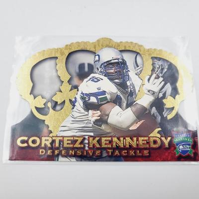 1996 PACIFIC COLLECTION SEAHAWKS CORTEZ KENNEDY FOOTBALL CARD