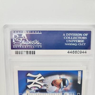 PSA 2010 TOPPS FACTORY SET DEREK JETER RETAIL BONUS GEM MT BASEBALL CARD PROTECTED