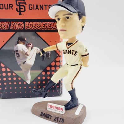 TOSHIBA SF GIANTS BARRY ZITTO BOBBLEHEAD