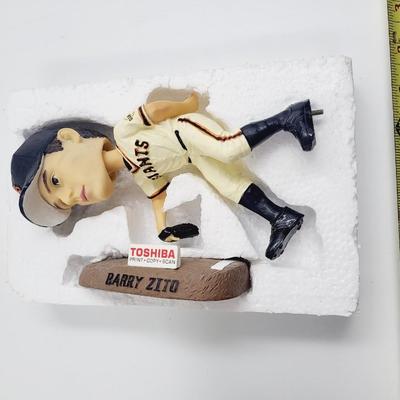 TOSHIBA SF GIANTS BARRY ZITTO BOBBLEHEAD