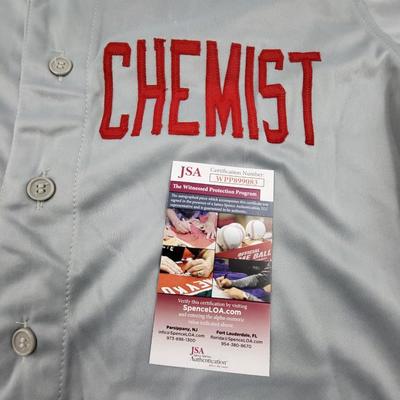JSA AUTHENTICATED JOSE CANSECO "CHEMIST" SIGNED BASEBALL JERSEY