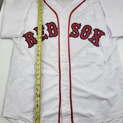 JSA AUTHENTICATED RED SOX JOSE CANSECO SIGNED BASEBALL JERSEY