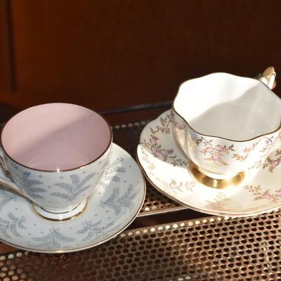 Pair of Collectable cups & Saucers
