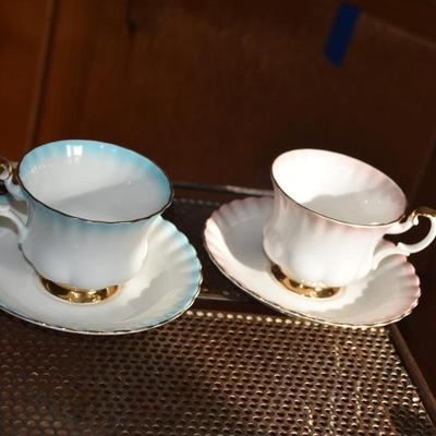 Pair of Collectable Cups & Saucers