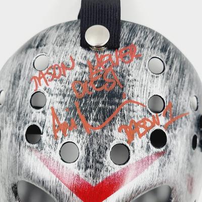 AUTHENTICATED ARI LEHMAN (JASON FROM THE 1ST FRIDAY THE 13TH MOVIES) SIGNED MASK