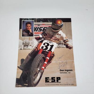 DAN INGRAM #31 SIGNED PICTURE