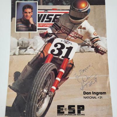 DAN INGRAM #31 SIGNED PICTURE