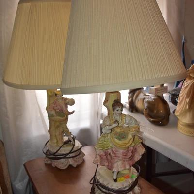 Pair of Vintage Italian Lamps