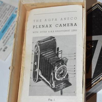 Plenax Camera by Agfa