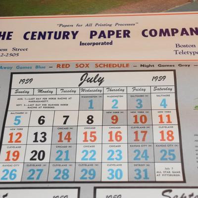1959 Calendar