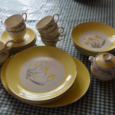 Yellow MCM Dishes