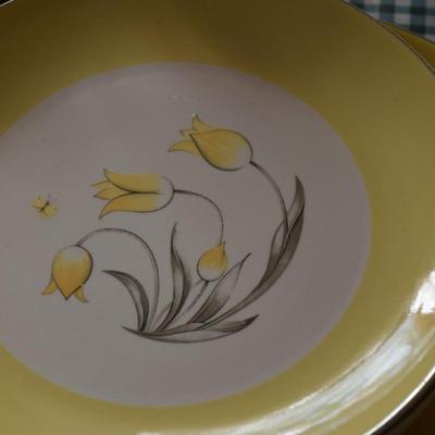 Yellow MCM Dishes