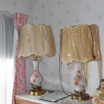 Pair of MCM Lamps