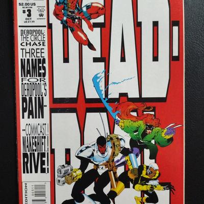 DeadPool Comics and an X-Force Comic