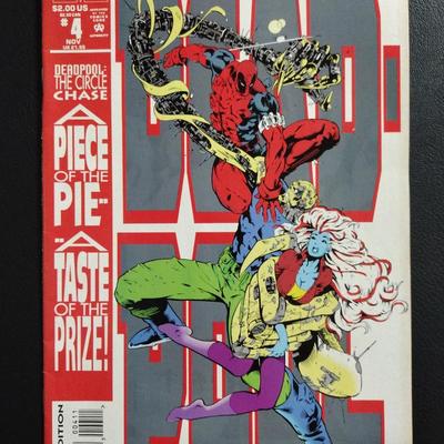 DeadPool Comics and an X-Force Comic