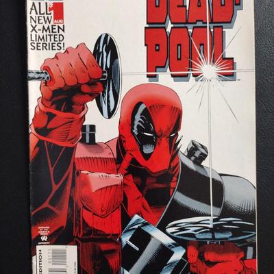 DeadPool Comics and an X-Force Comic