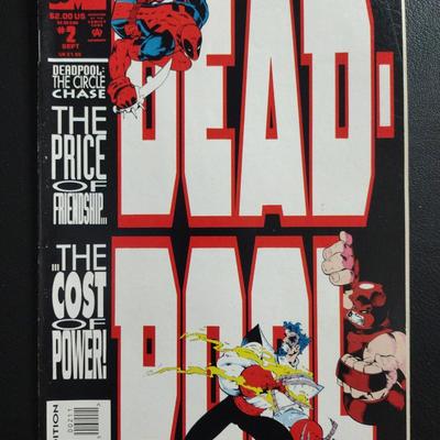 DeadPool Comics and an X-Force Comic