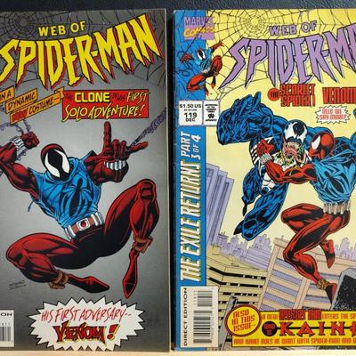 Web of Spiderman Comics