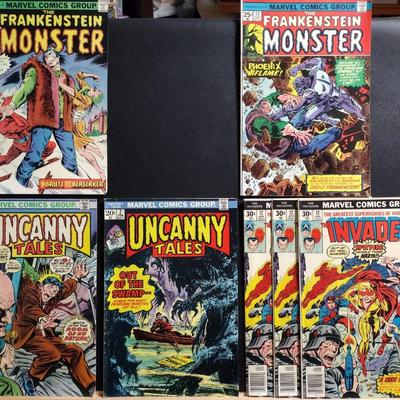 Variety of Marvel Comics