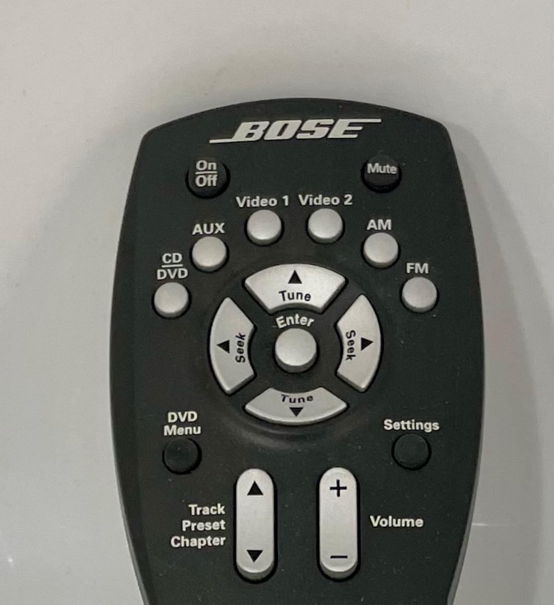 Bose 321 Remote Control - Series 1 – for Media Center AV321 |  EstateSales.org