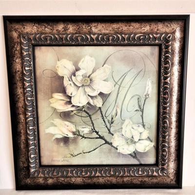 Lot #5  Contemporary Framed Print - Magnolias