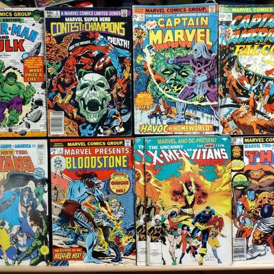 Marvel and DC Comics Lot