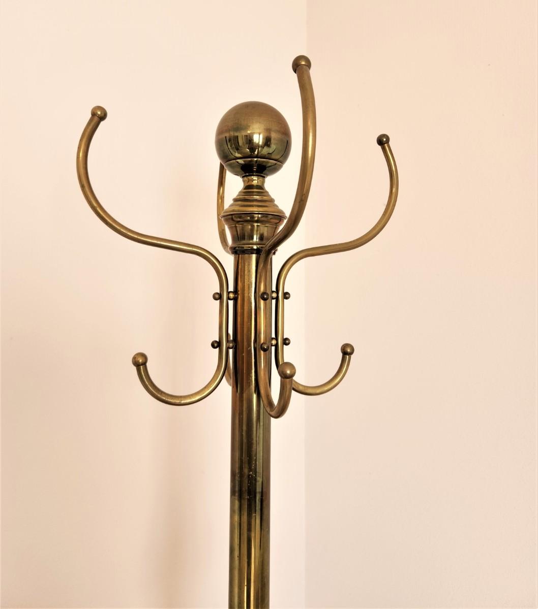 Lot 9 Brass Hall Tree