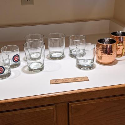 Variety Lot of Tumblers and Moscow Mule Cups