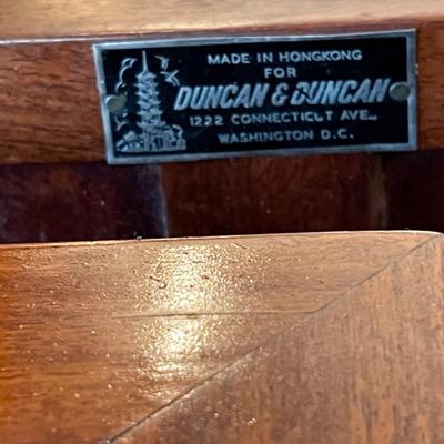 Pair of Cherry 4 drawer side tables - Duncan & Duncan Washington D.C